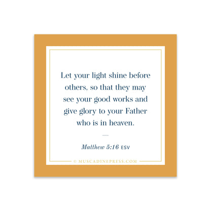 Scripture Mirror Cling
