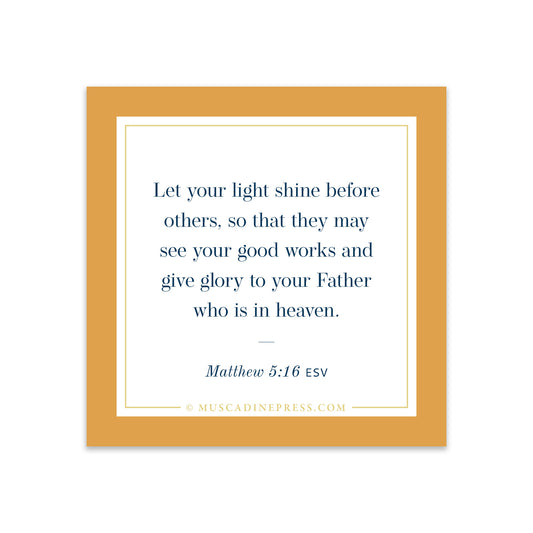 Scripture Mirror Cling