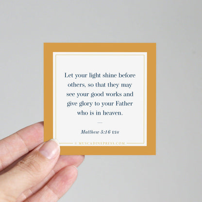 Scripture Mirror Cling