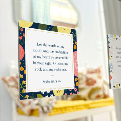 Scripture Mirror Cling