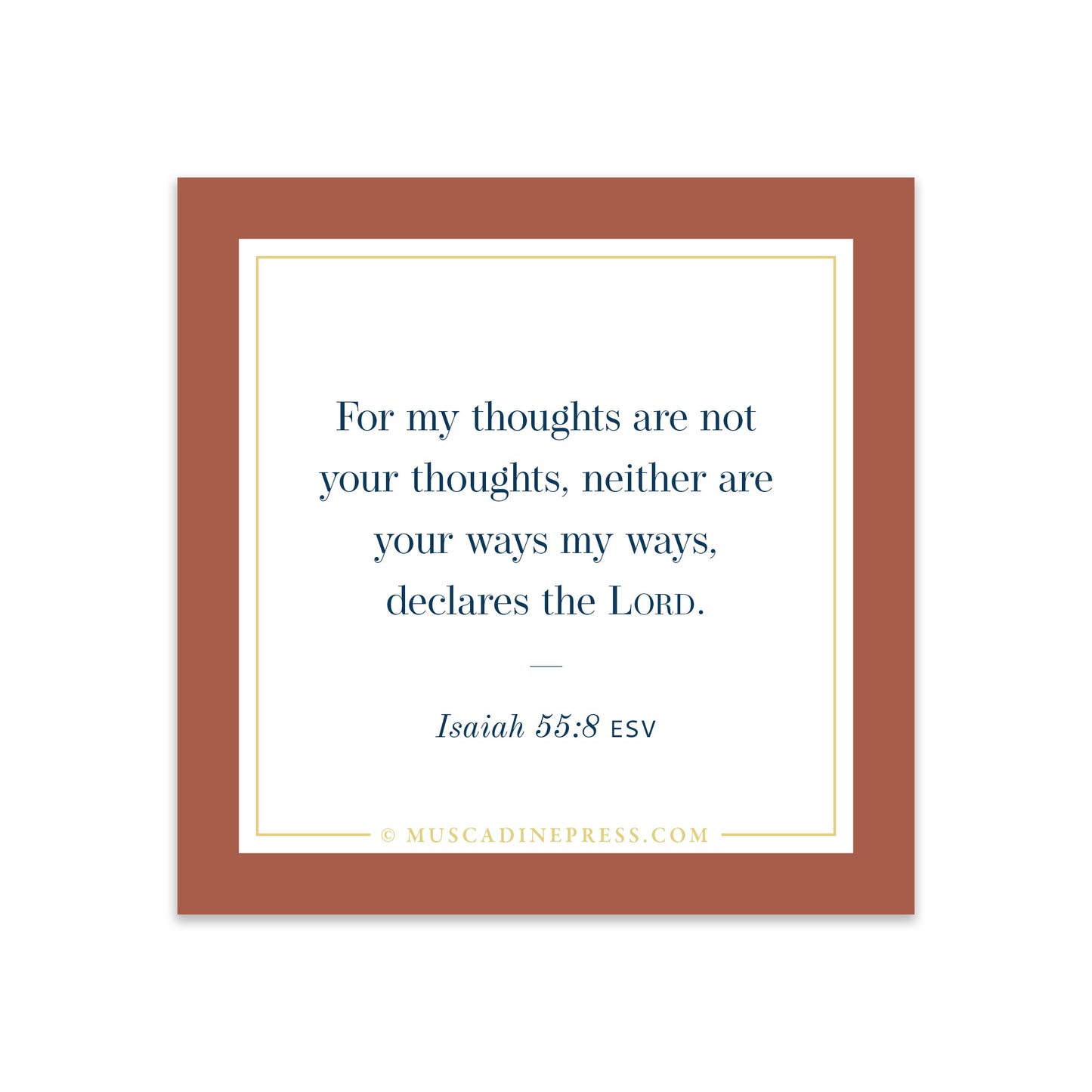 Scripture Mirror Cling
