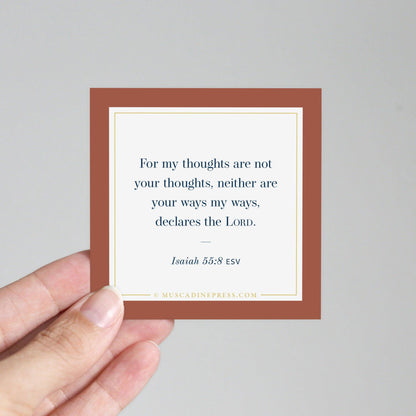 Scripture Mirror Cling