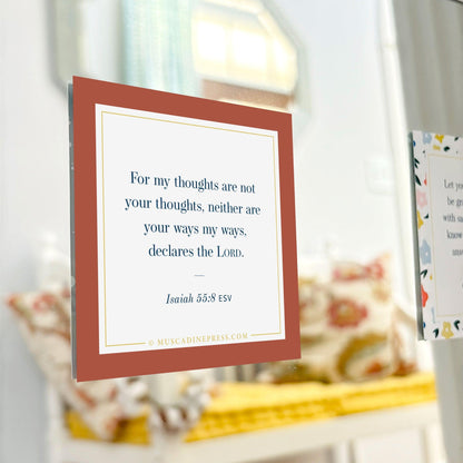 Scripture Mirror Cling