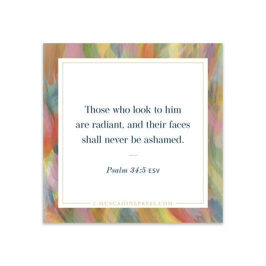 Scripture Mirror Cling