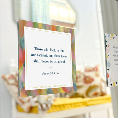 Scripture Mirror Cling