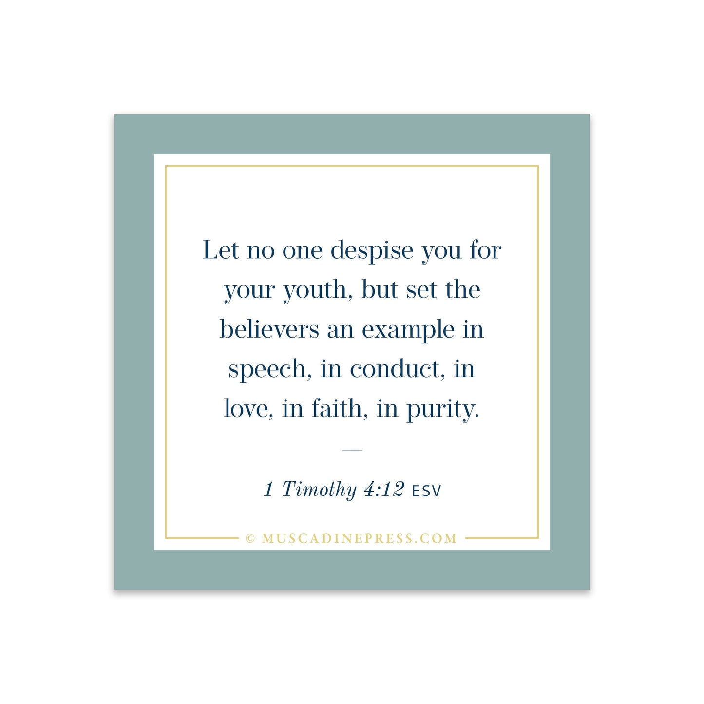Scripture Mirror Cling