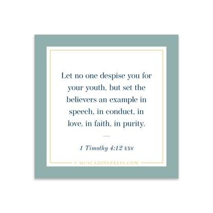 Scripture Mirror Cling