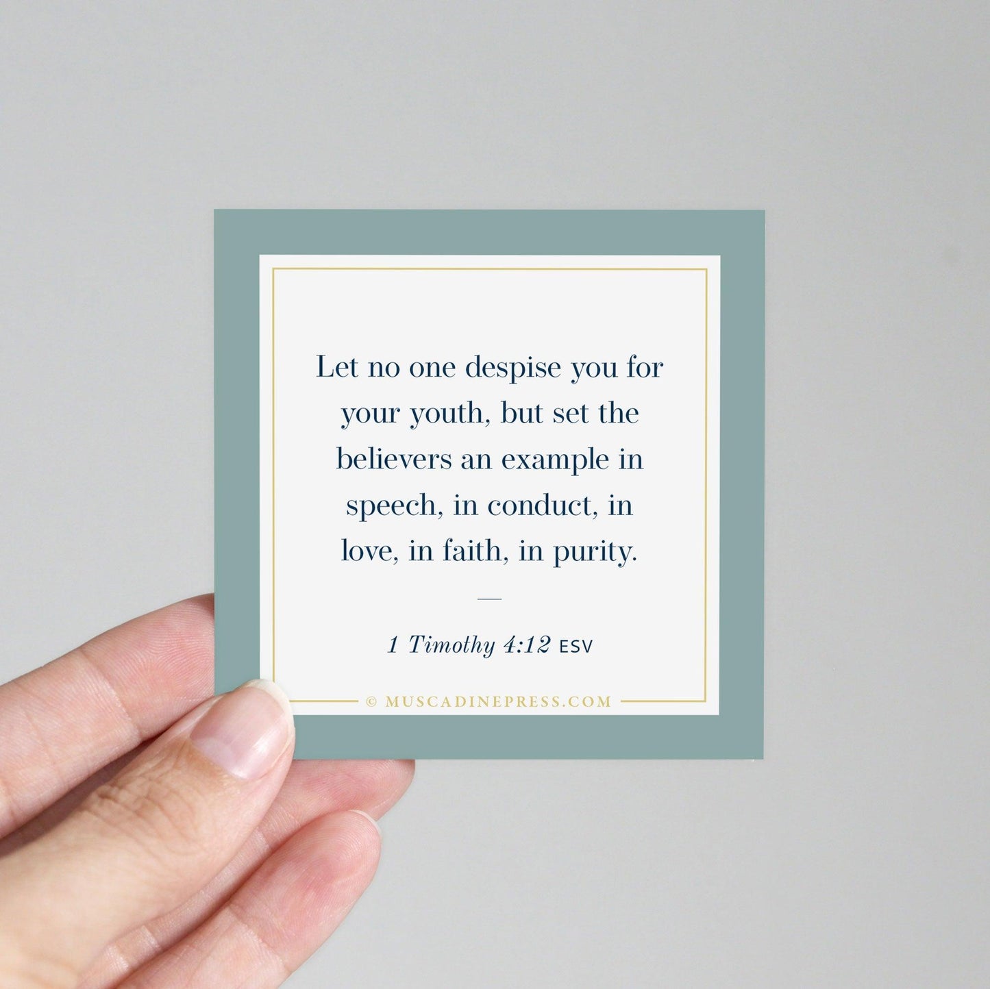 Scripture Mirror Cling