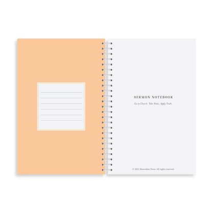Sermon Notebook