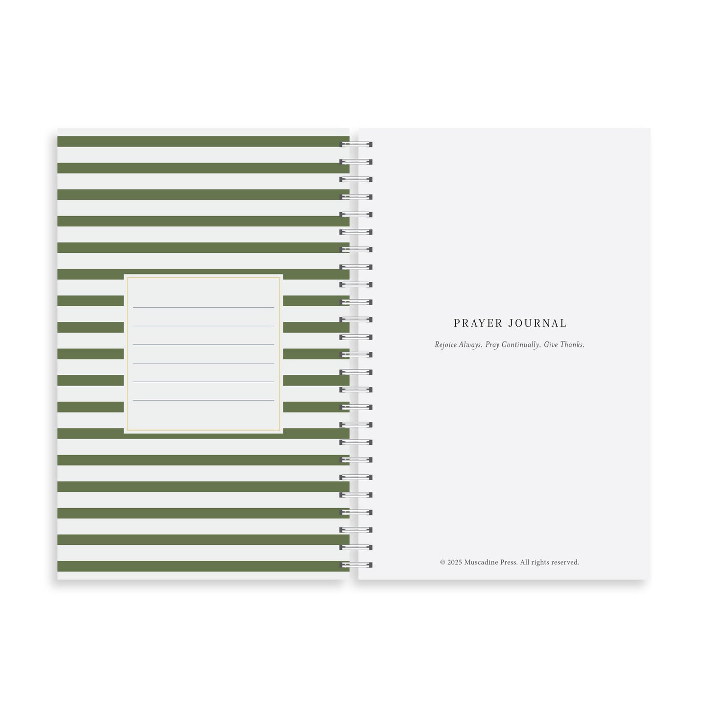 Yearly Prayer Journal