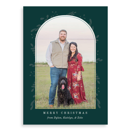 Arched Frame Christmas Cards from Muscadine Press