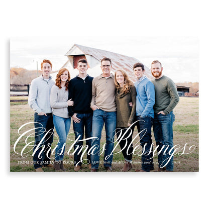 Christmas Blessings Christian Christmas Cards from Muscadine Press