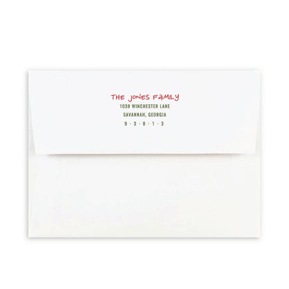 Return Address Printing