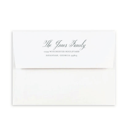 Return Address Printing