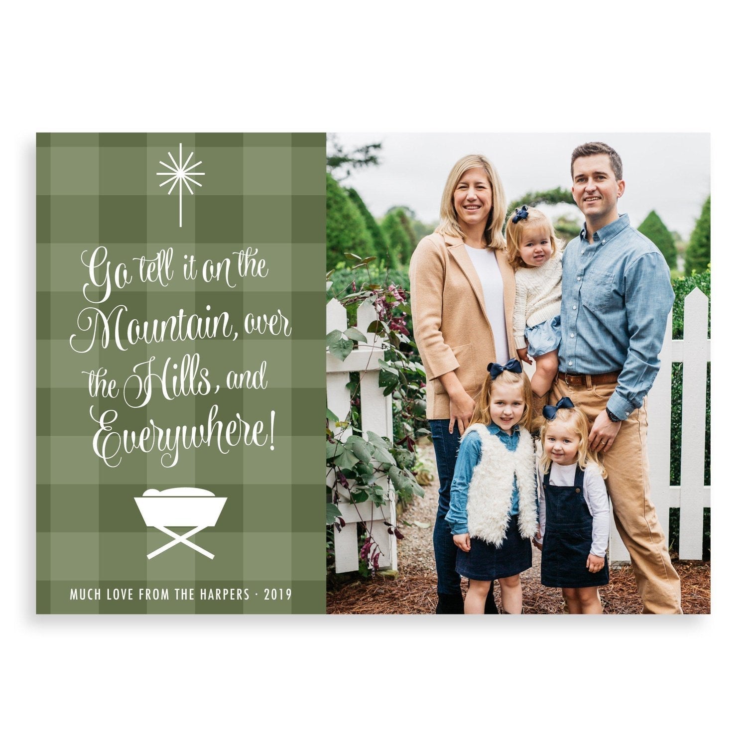 Go Tell it on the Mountain Christmas Cards