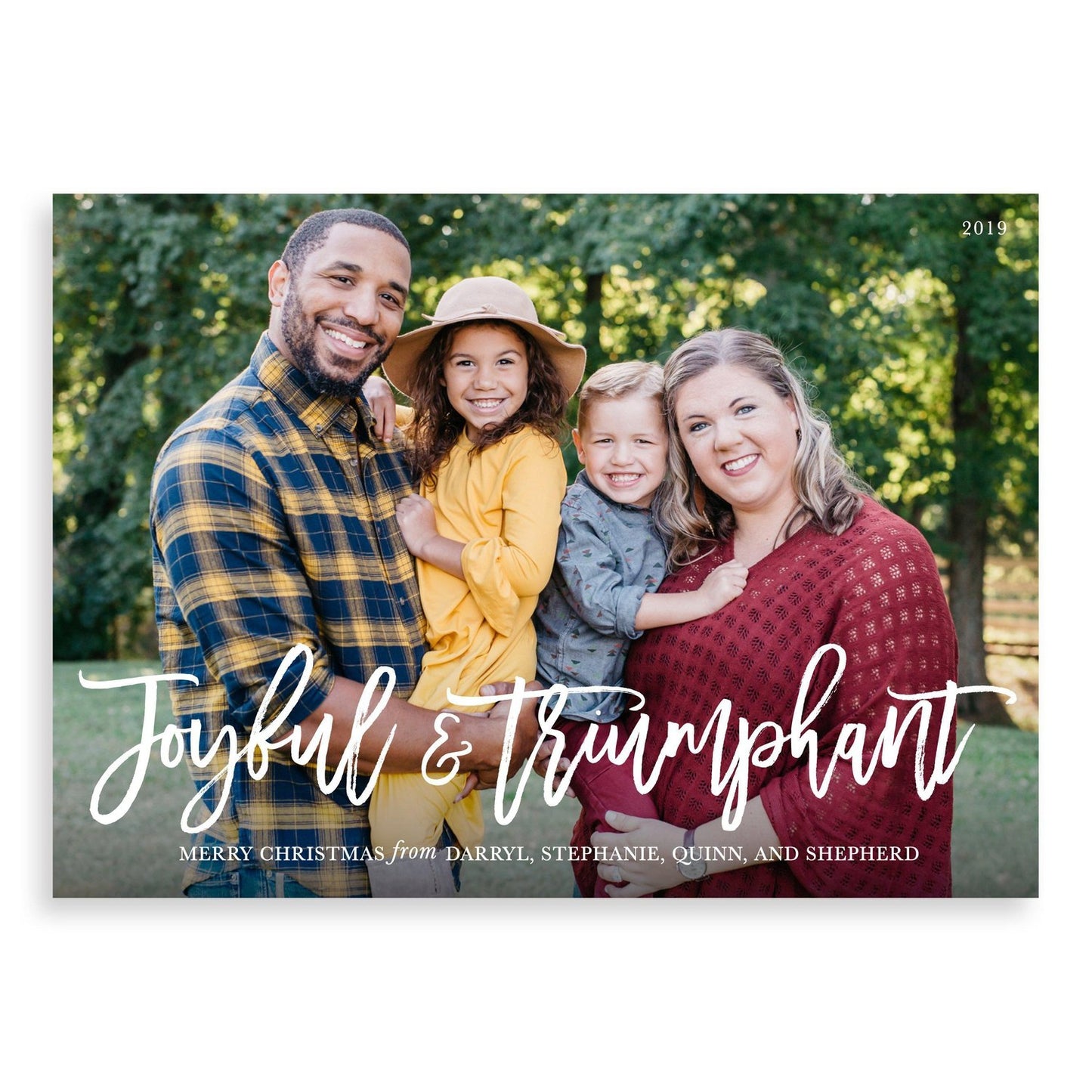 Joyful & Triumphant Christmas Cards