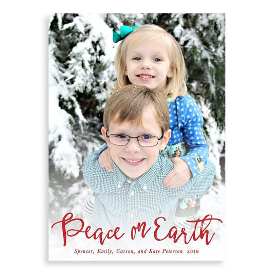 Peace on Earth Christmas Cards