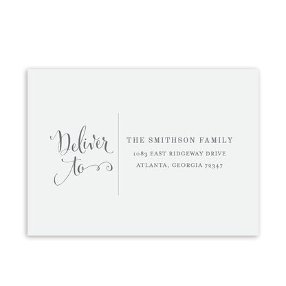 Recipient Address Printing